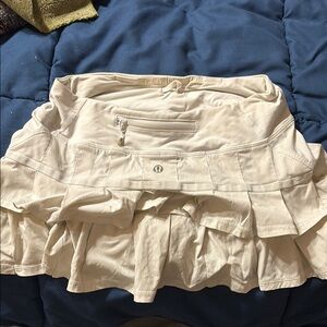 lululemon athletica Cream Skirt